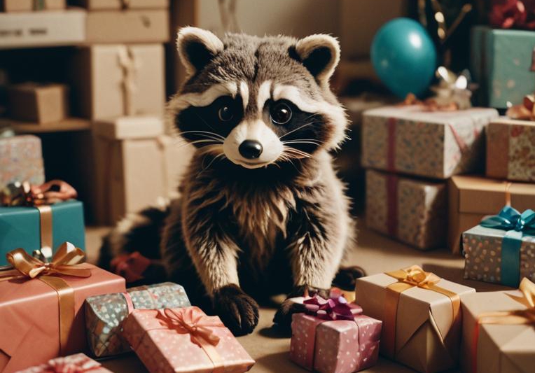 Pawsome Pastimes Birthday Parties - Raccoon