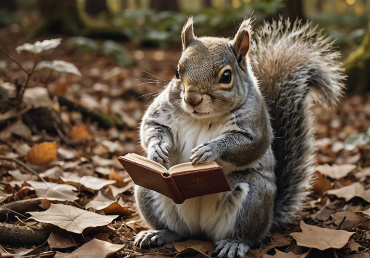 Pawsome Pastimes Education, Reading and Library Events - Squirrel