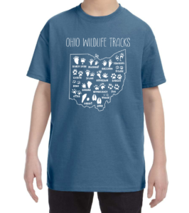 Ohio Wildlife Tracks Shirt Pawsome Pastimes